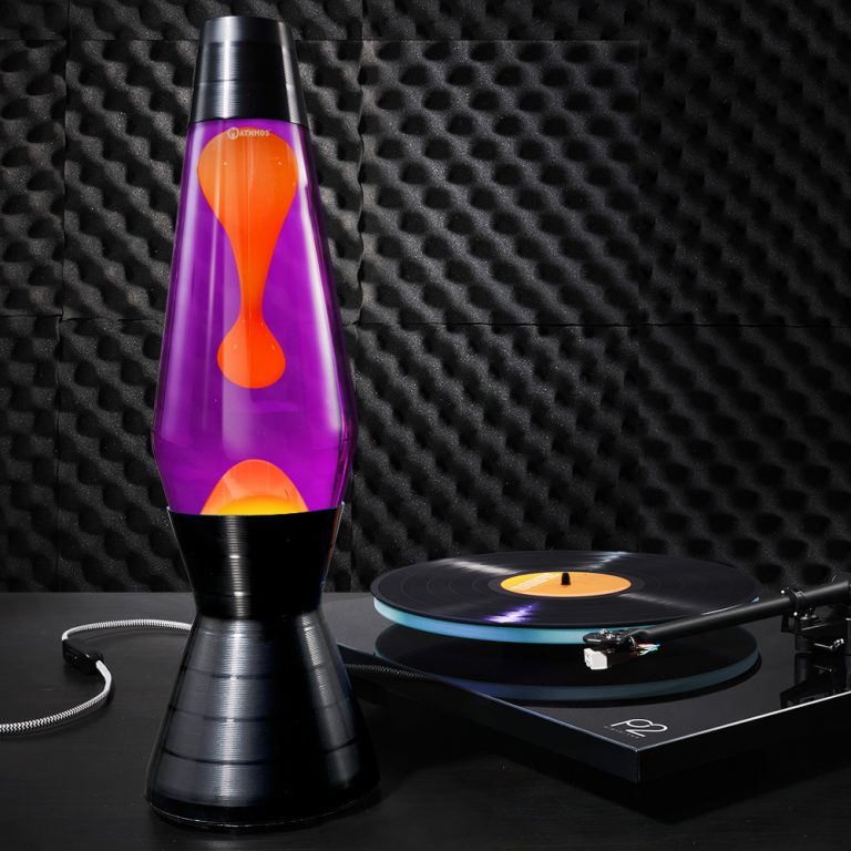 Mathmos Astro Vinyl Lava | 1960s Lamps inspired by Vinyl