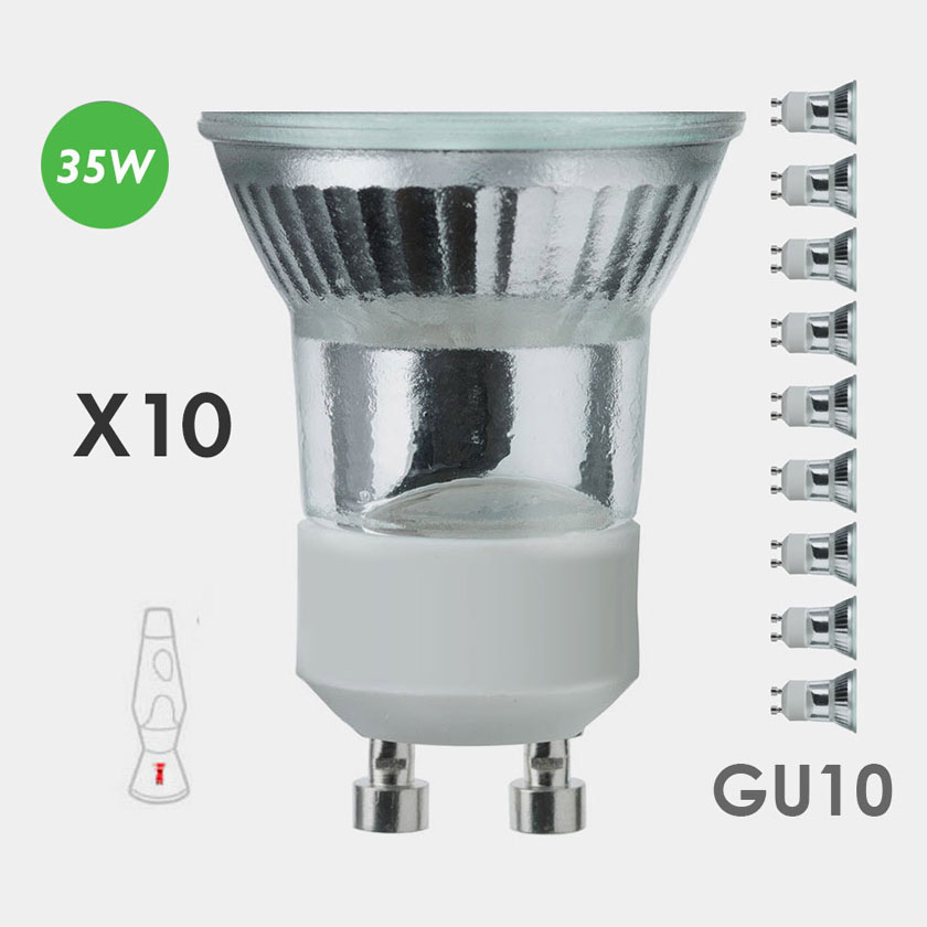 Mathmos Astro Lava Lamp Bulb 10 Pack – GU10 35W