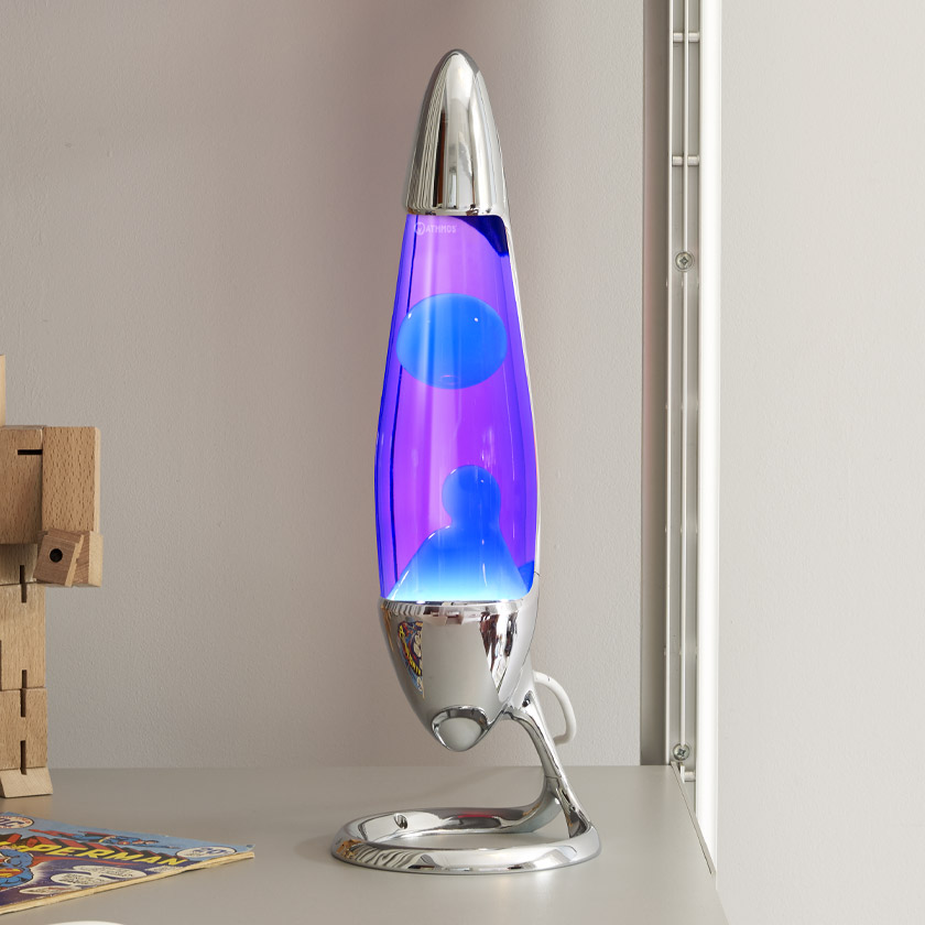 Lampe de table LED lampe à lave chambre d'enfant lampe de table